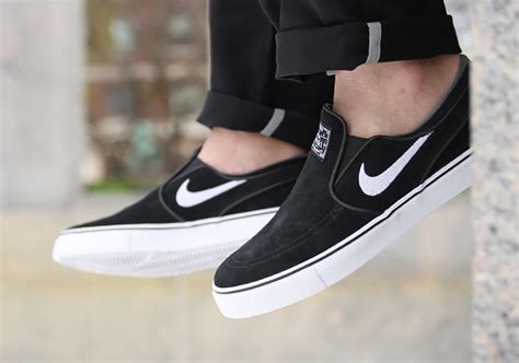 nike air stefan janoski schwarz|Nike janoski slip on.